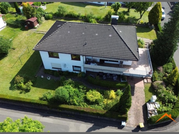 Grundstück von Oben