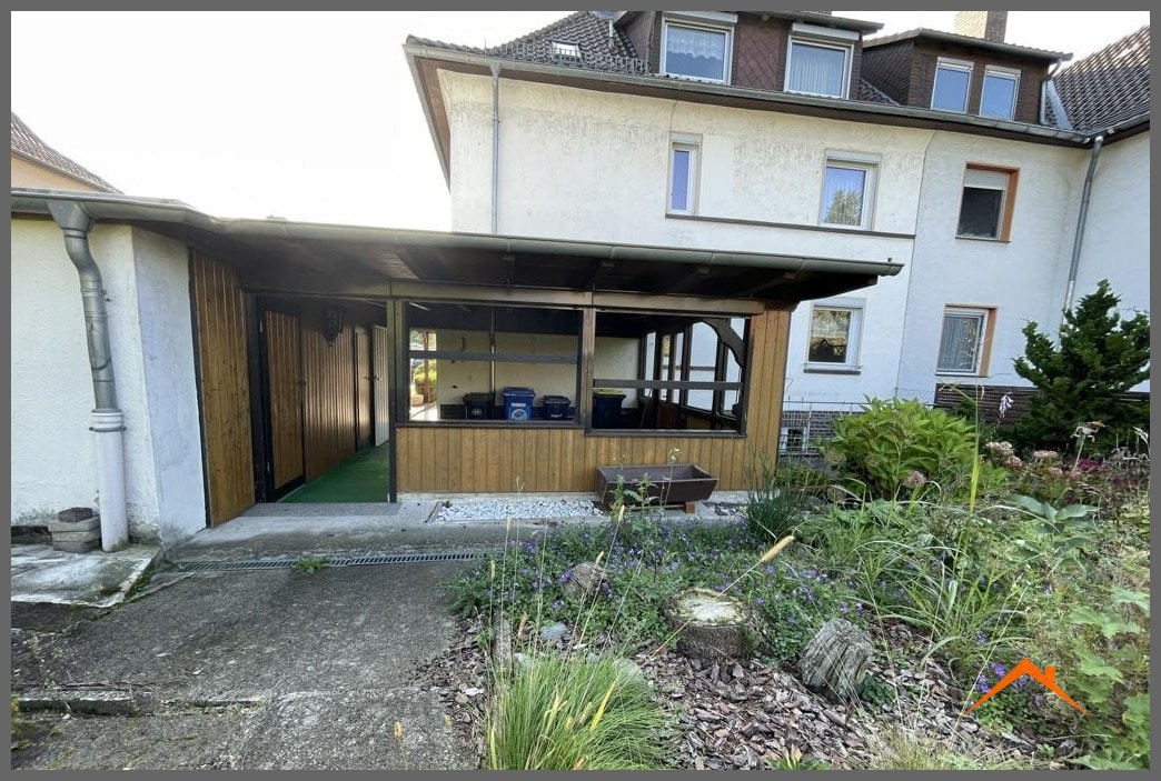 Haus mit Wintergarten