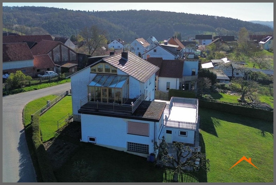 Perspektive Wintergarten und Freisitz bzw. Balkon