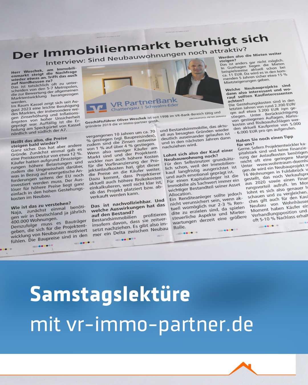 Instagram Beitrag Immobilienangebote Nordhessen