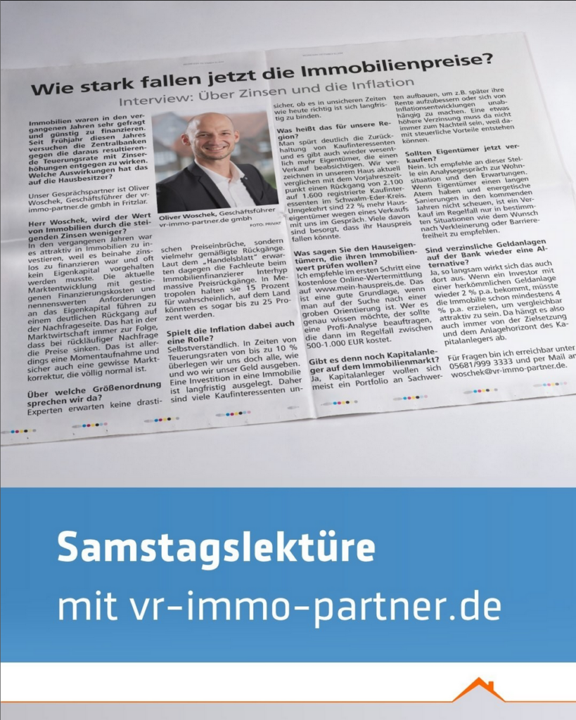 Wie stark fallen jetzt die Immobilienpreise?