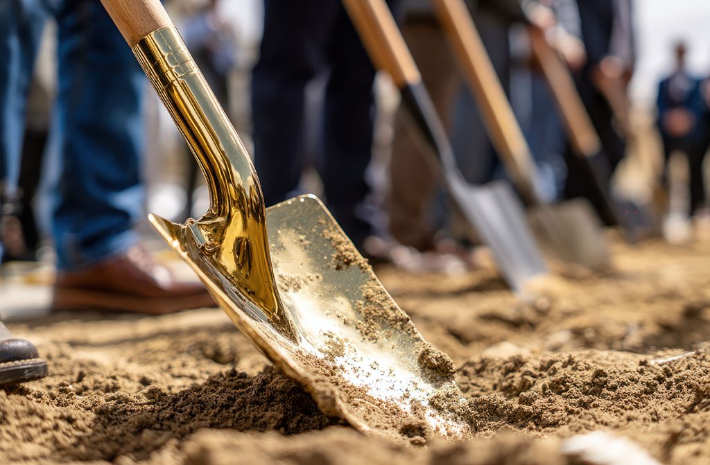 Spatenstich für neues Baugebiet in Röhrenfurth 17 Bauplätze im Wohngebiet „In der Hege“ – Vermarktung ab sofort gestartet