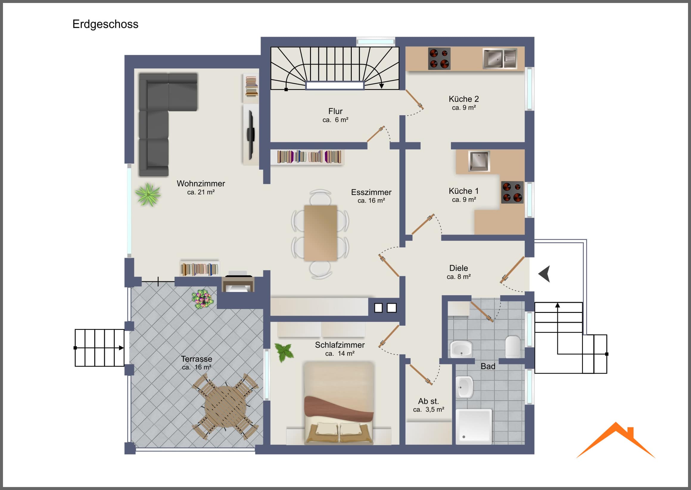 Grundriss EG