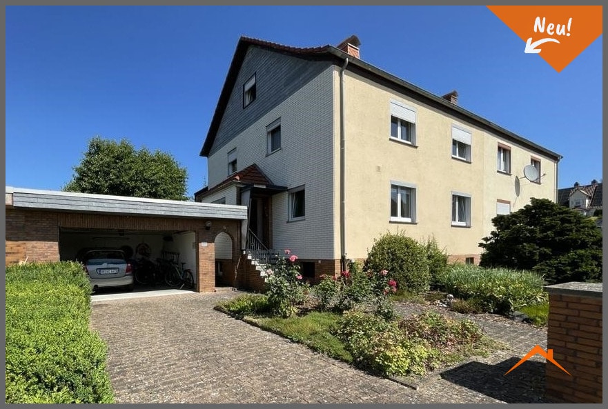 2 Familienhaus in Haldorf mit großem Garten