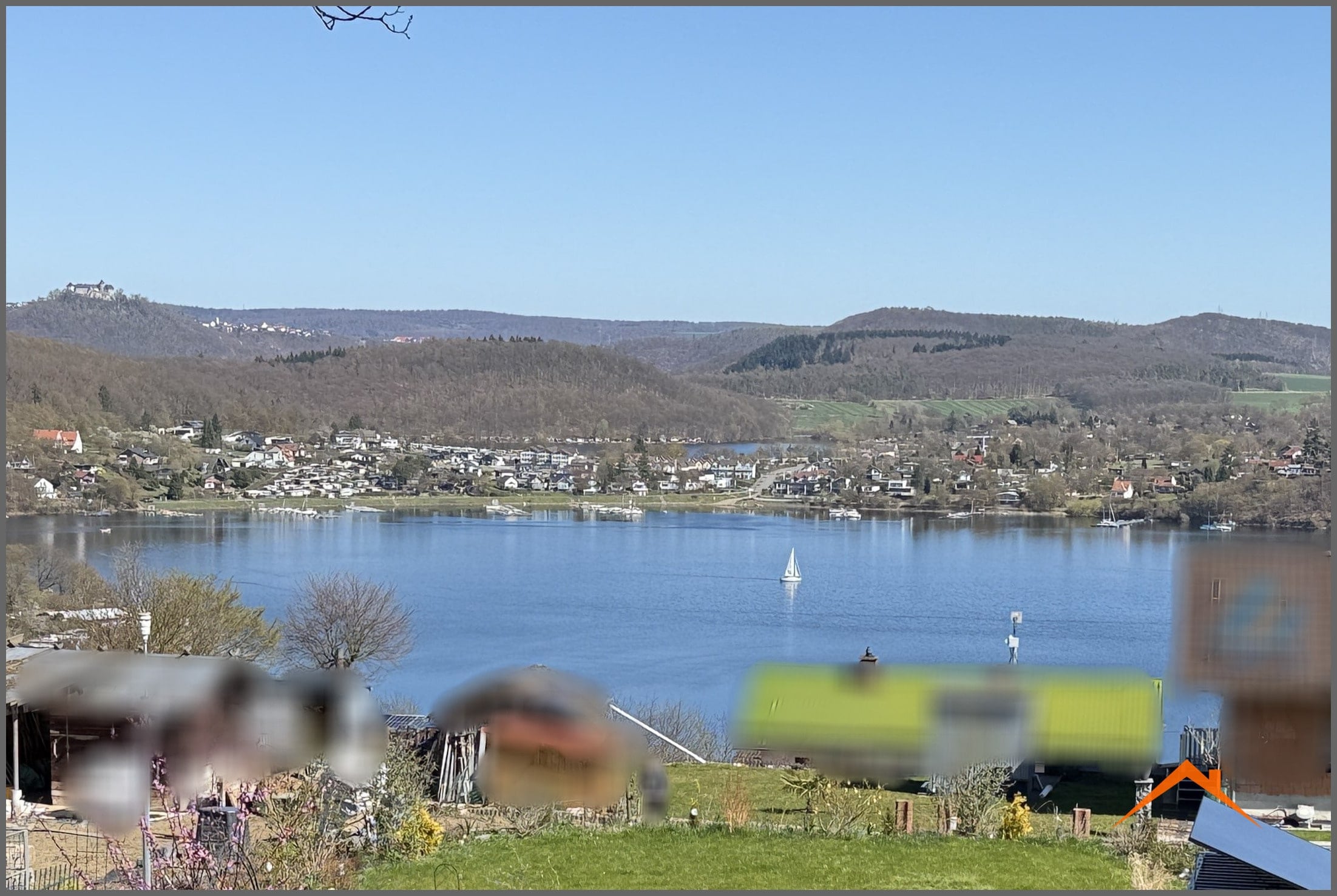 Edersee -Ferienhaus in Toplage-Traumaussicht