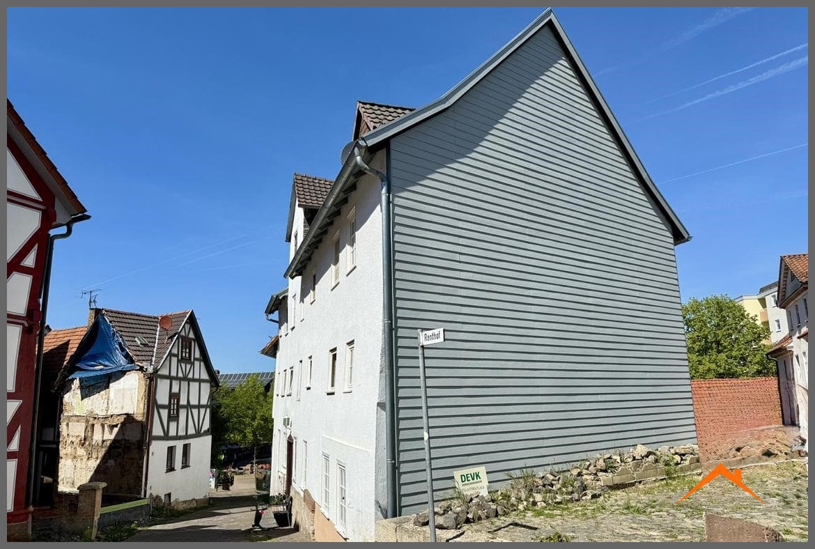 Gebäuderückseite