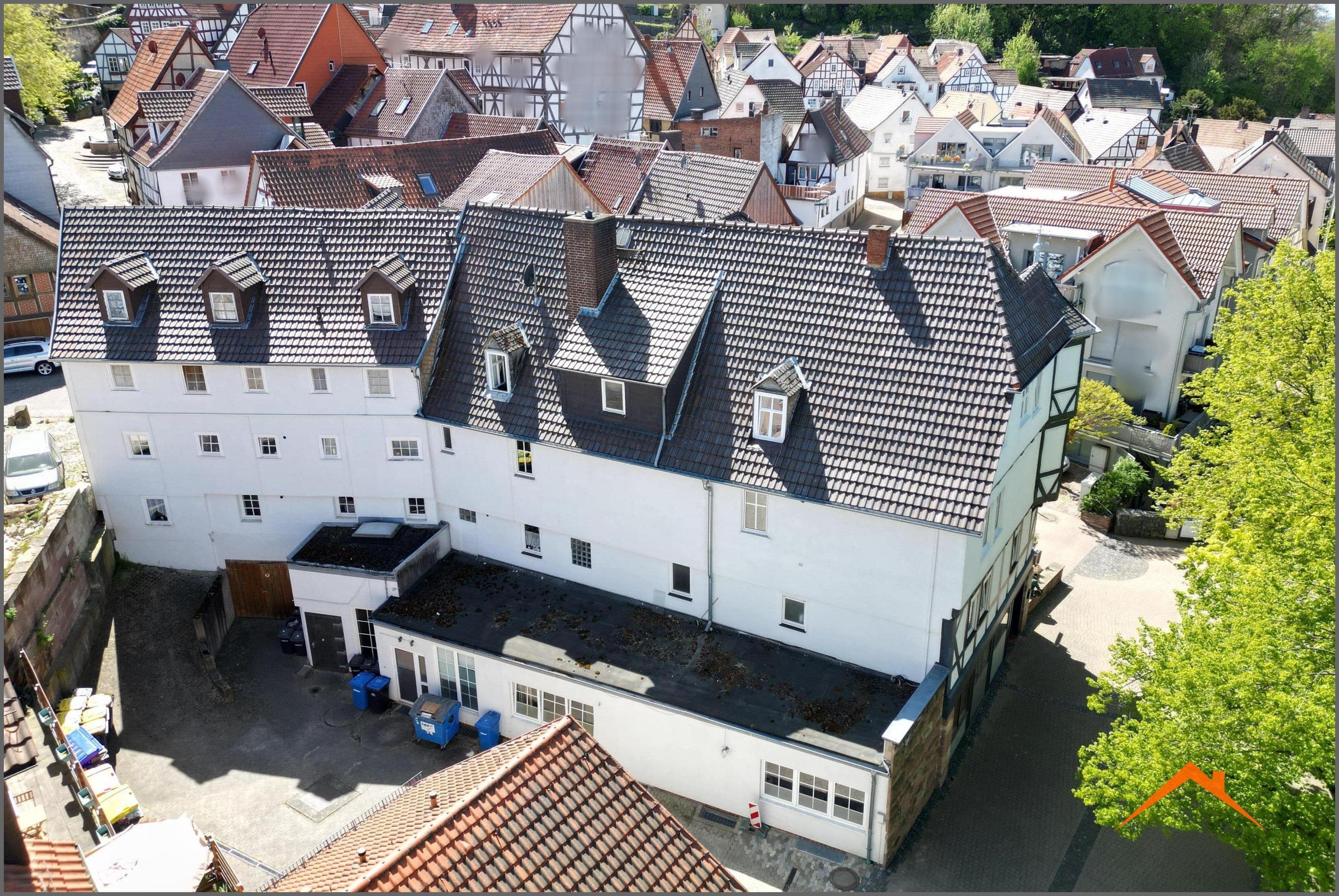 Gebäudekomplex Hofseite