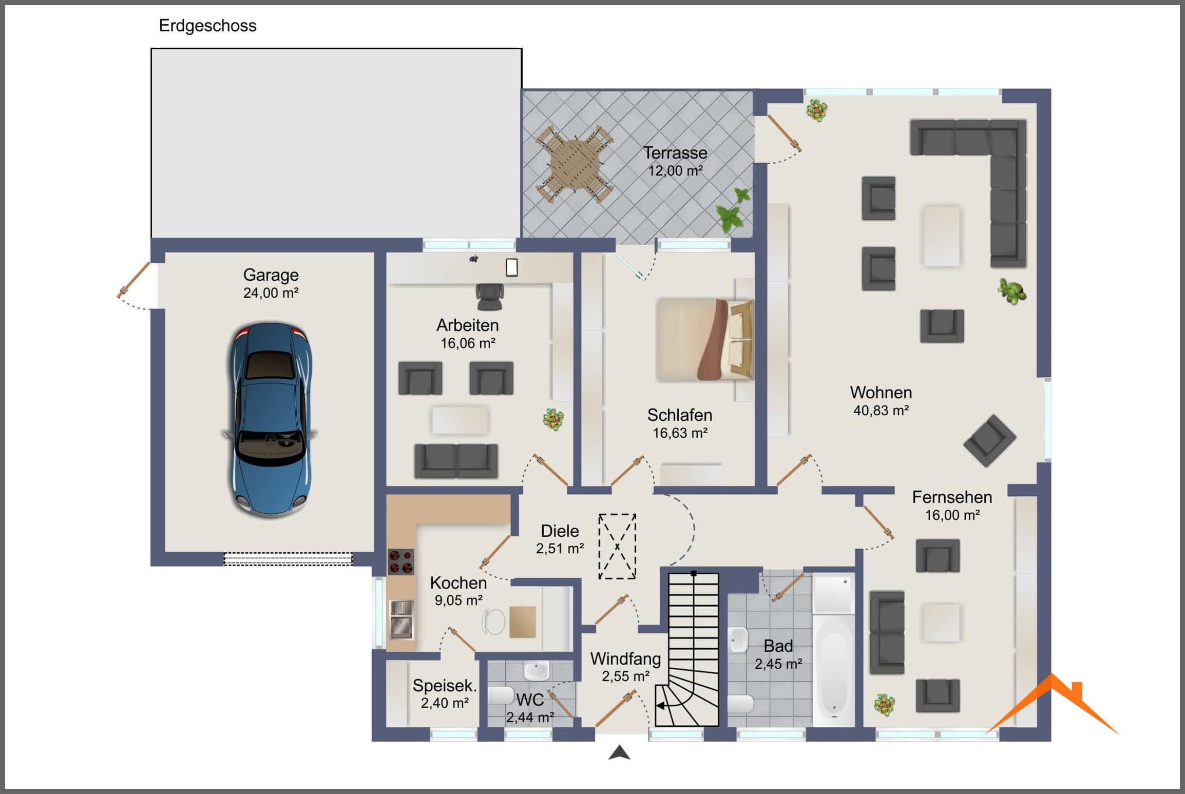 Grundriss EG