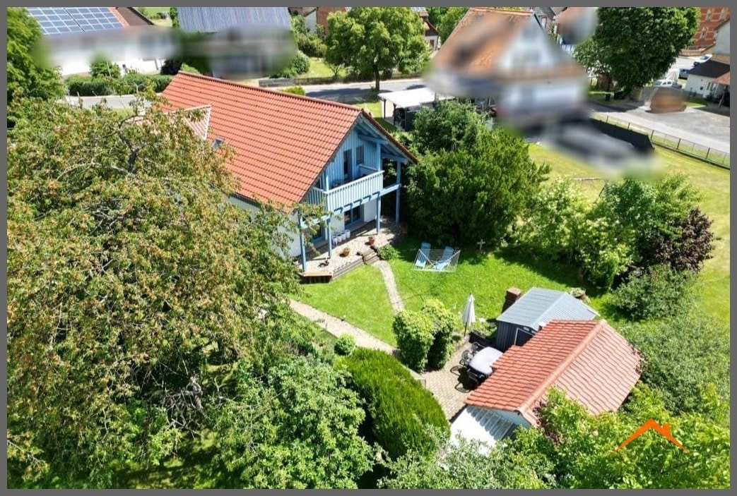 Objekt Rückseite Süd-Westseite