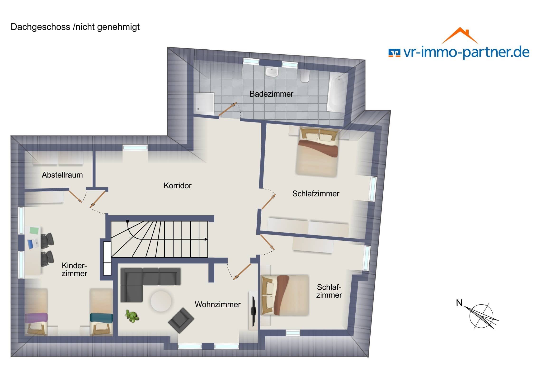 Dachgeschoss_Grundriss