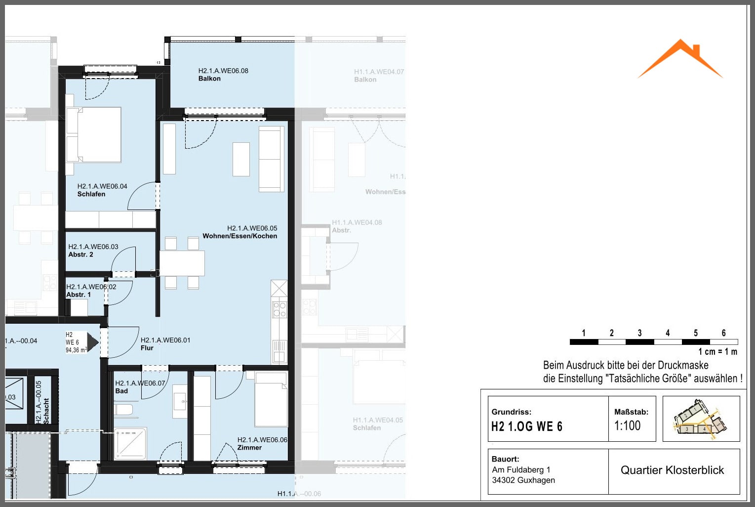 Wohnen mit Zukunft (Exemplarisch) – 94m2