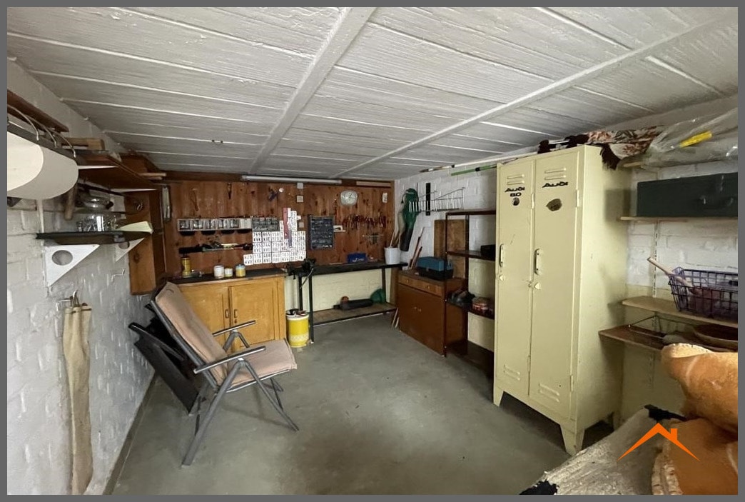 Werkstatt an der Garage